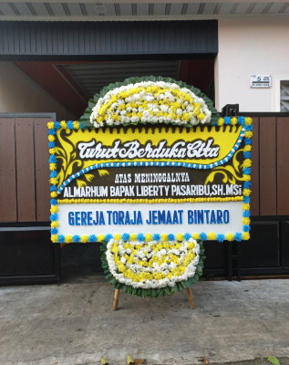 Papan Bunga Duka di Elpaputih
