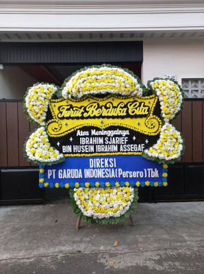 Papan Bunga Duka di Elpaputih