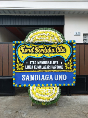Papan Bunga Duka di Elpaputih