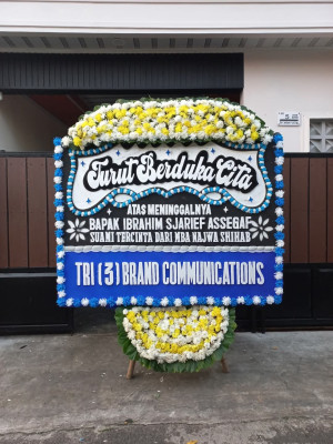Papan Bunga Duka di Elpaputih